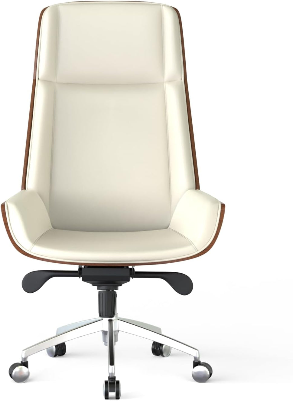 White High Back Danish Office Chair | Ergonomic Desk Chair