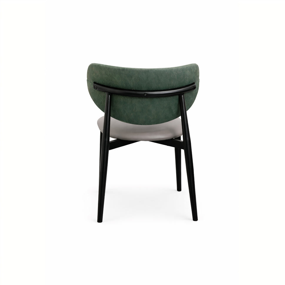 Scandinavian Minimalist Dual-Tone Chair