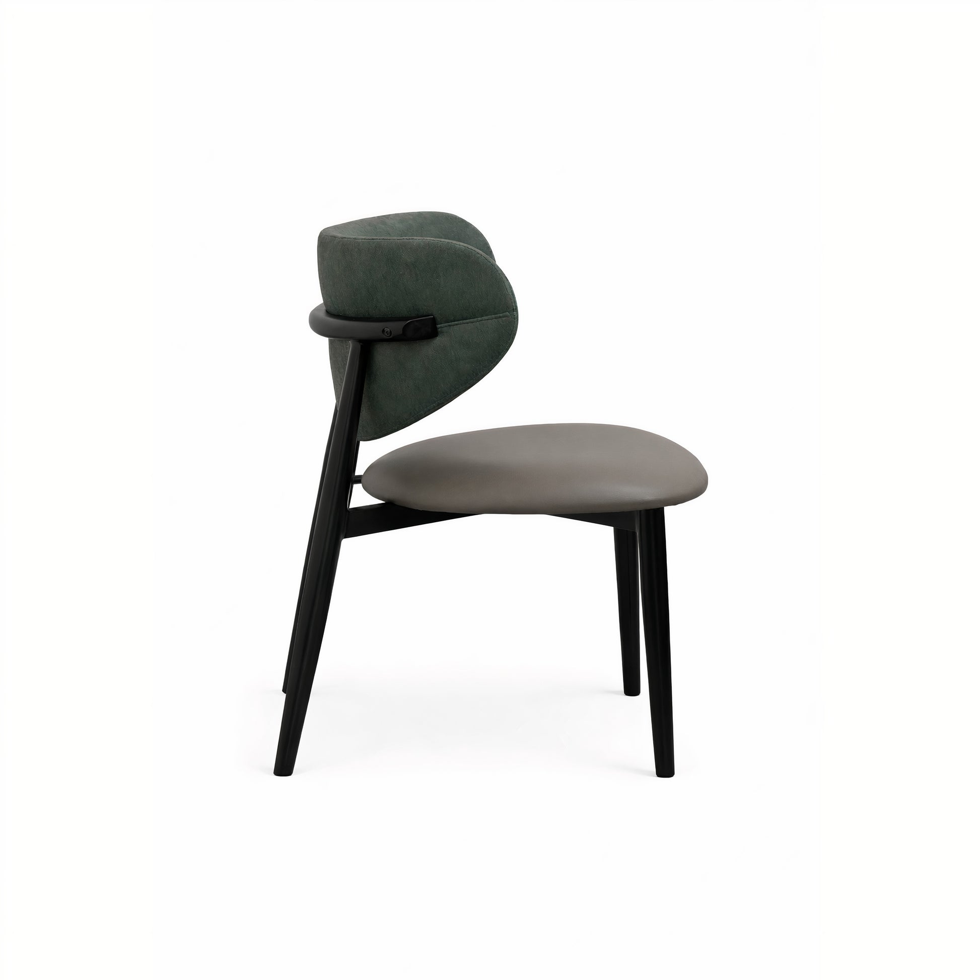 Scandinavian Minimalist Dual-Tone Chair