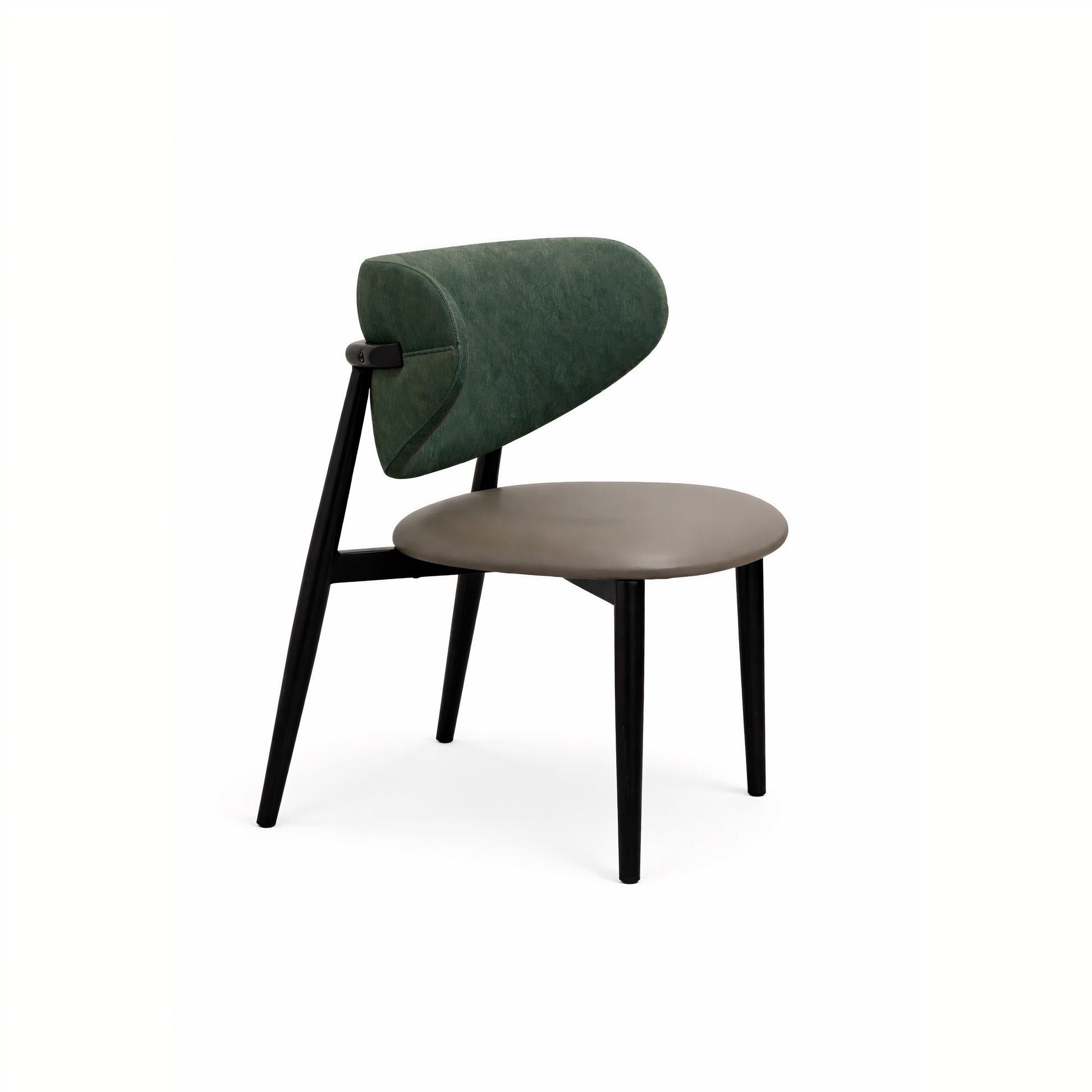 Scandinavian Minimalist Dual-Tone Chair