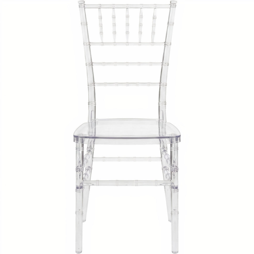 Set of 3 Clear Chiavari Chairs – Elegant, Durable & Fully Assembled