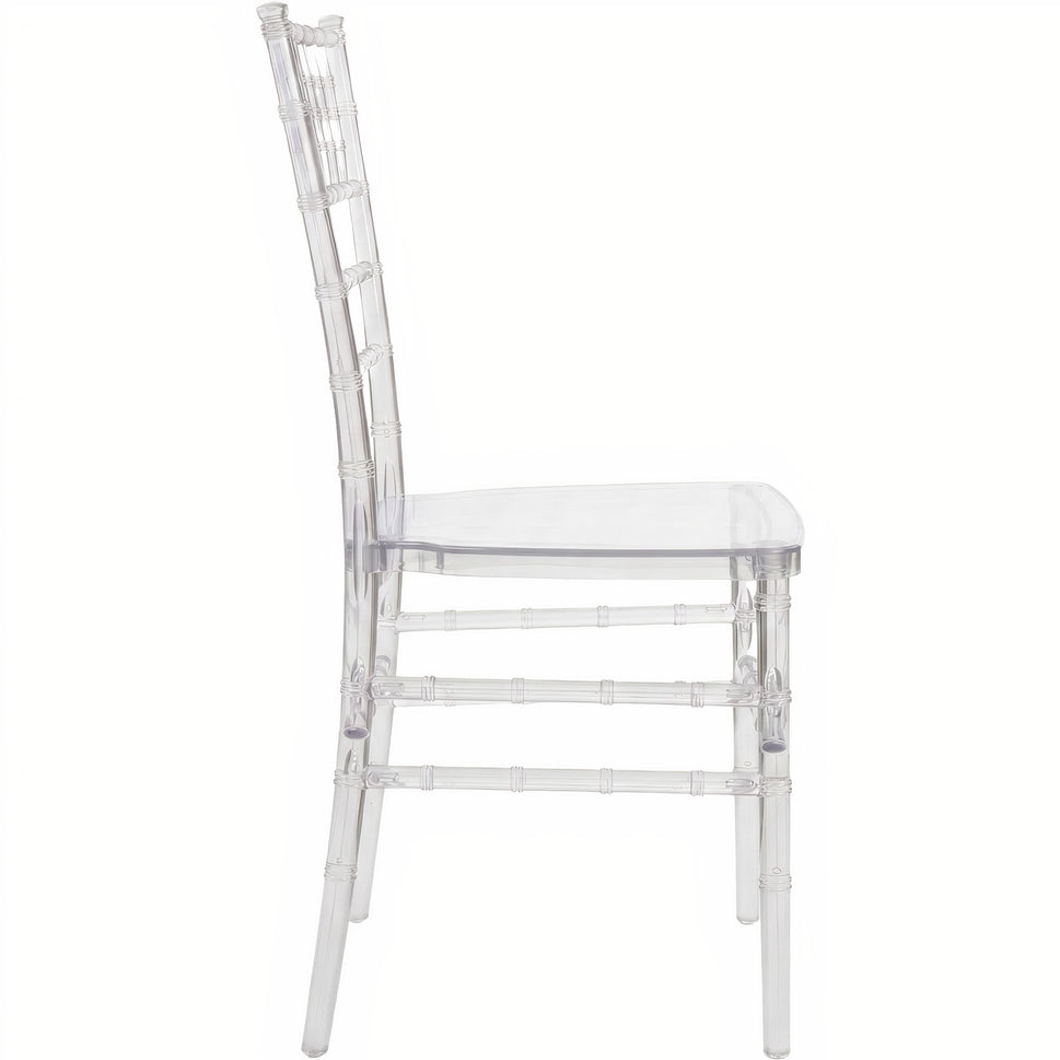Set of 3 Clear Chiavari Chairs – Elegant, Durable & Fully Assembled