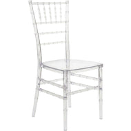 Set of 3 Clear Chiavari Chairs – Elegant, Durable & Fully Assembled