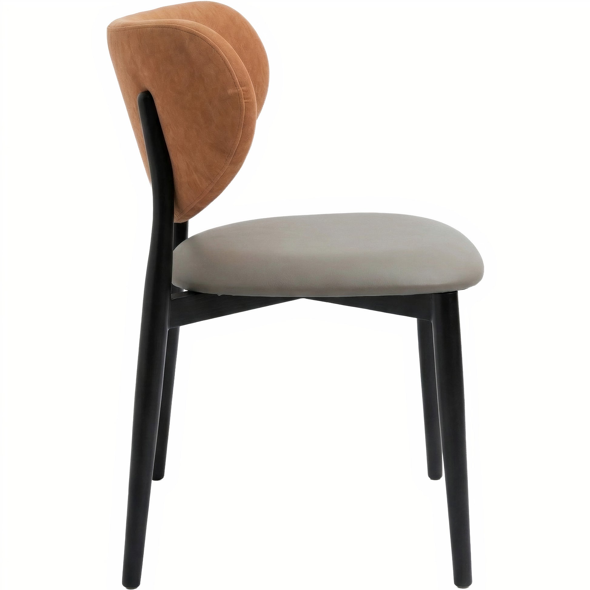 Scandinavian Minimalist Dual-Tone Chair