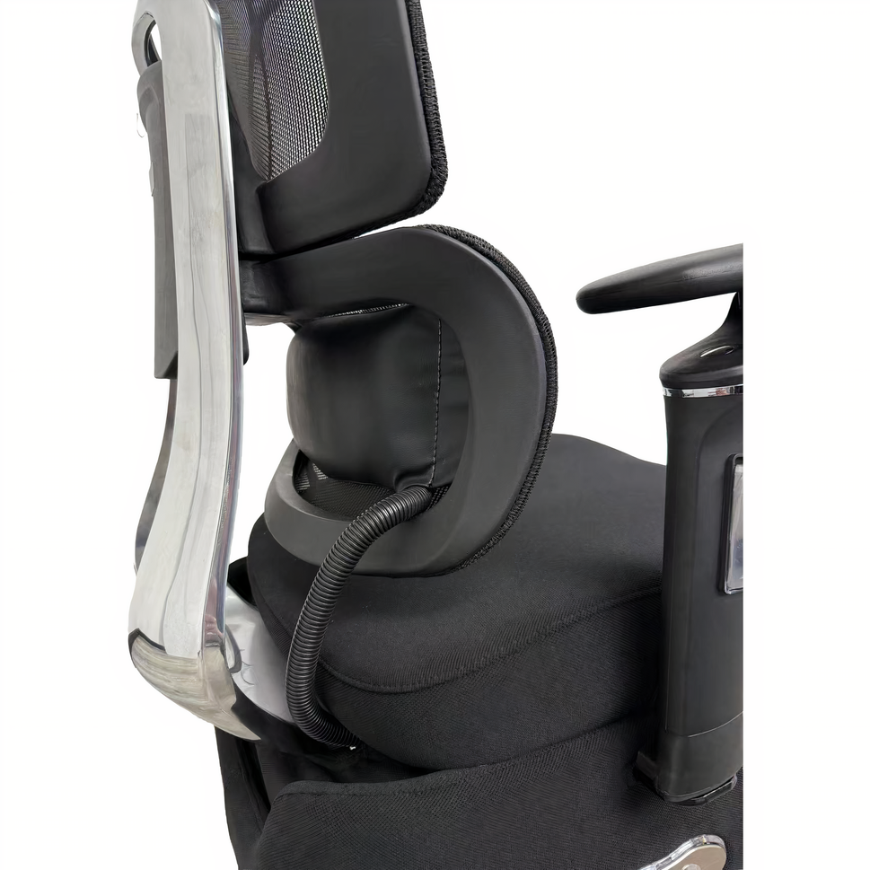 Ergonomic Executive Massage Office Chair with Full Recline & USB Charging