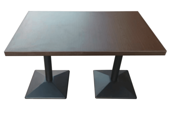 HPL Wood Dining Table with Base