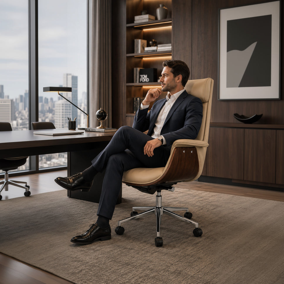 Aero Mid-Century Ergonomic Executive Chair