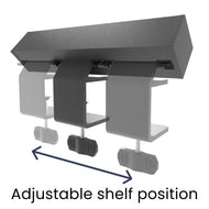 Power Strip with Surge Protection and Desktop Clamp