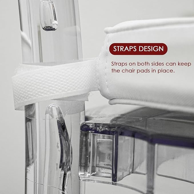 Fohfurniture 30PCs Soft White Chair Cushion for Chiavari Event Wedding Chairs