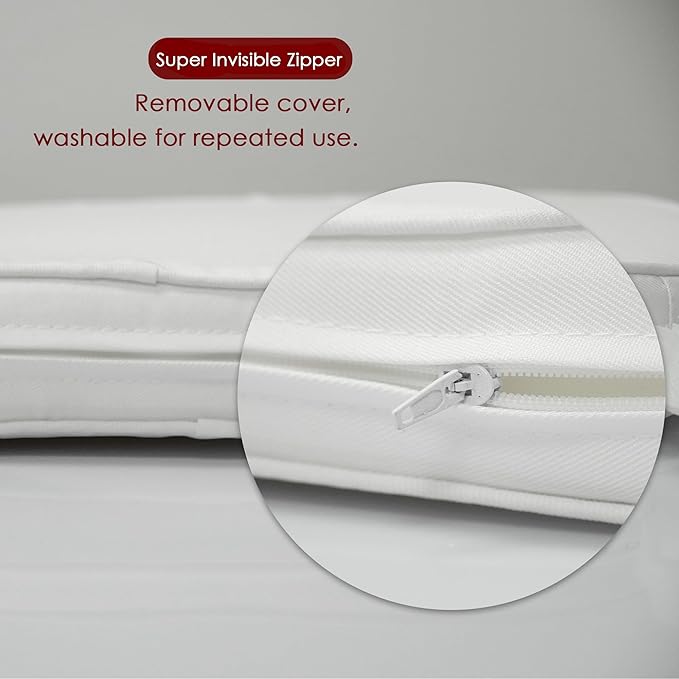 Fohfurniture 30PCs Soft White Chair Cushion for Chiavari Event Wedding Chairs