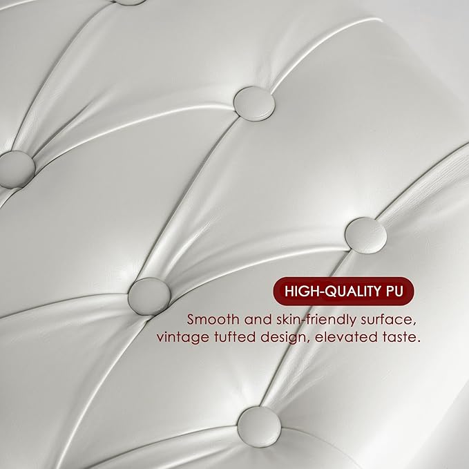 20PCs White Vinyl Chair Cushion for Chiavari Event Wedding Chairs (Vinyl (20 PCs))