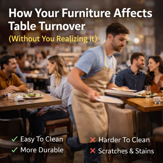 How Your Furniture Affects Table Turnover (Without You Realizing It)