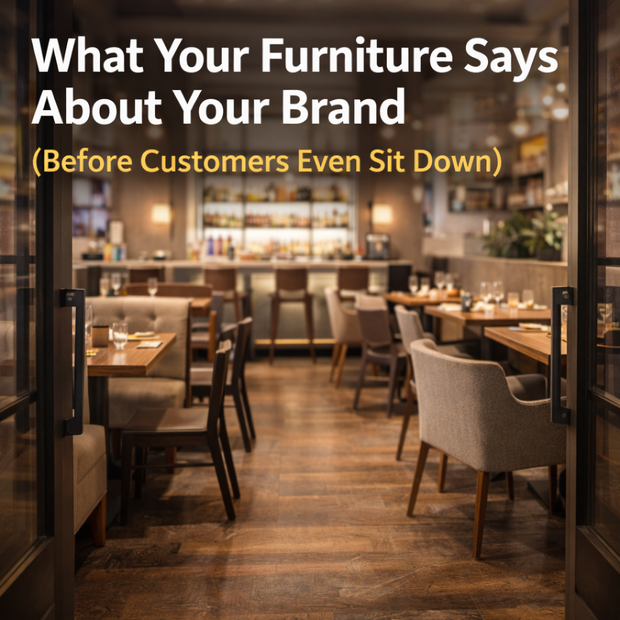 What Your Furniture Says About Your Brand (Before Customers Even Sit Down)