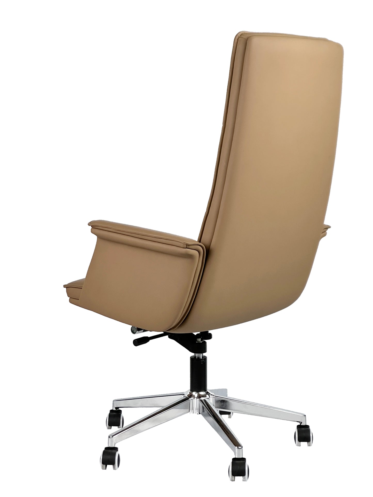 Premium Genuine Leather Executive Office Chair - High Back