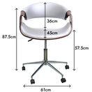 Switch Bentwood Danish Office Chair (Black and White Options) | Ergonomic Desk Chair 3 image