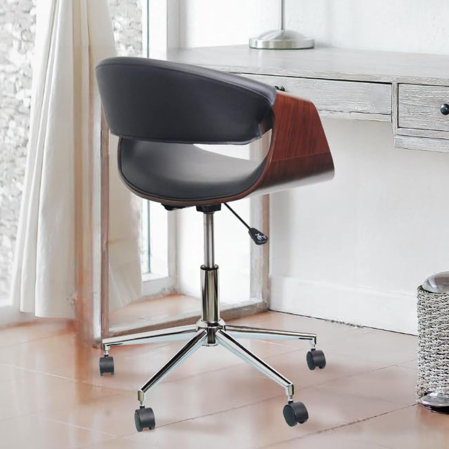 Bentwood Danish Office Chair (Black and White Options) | Ergonomic Desk Chair