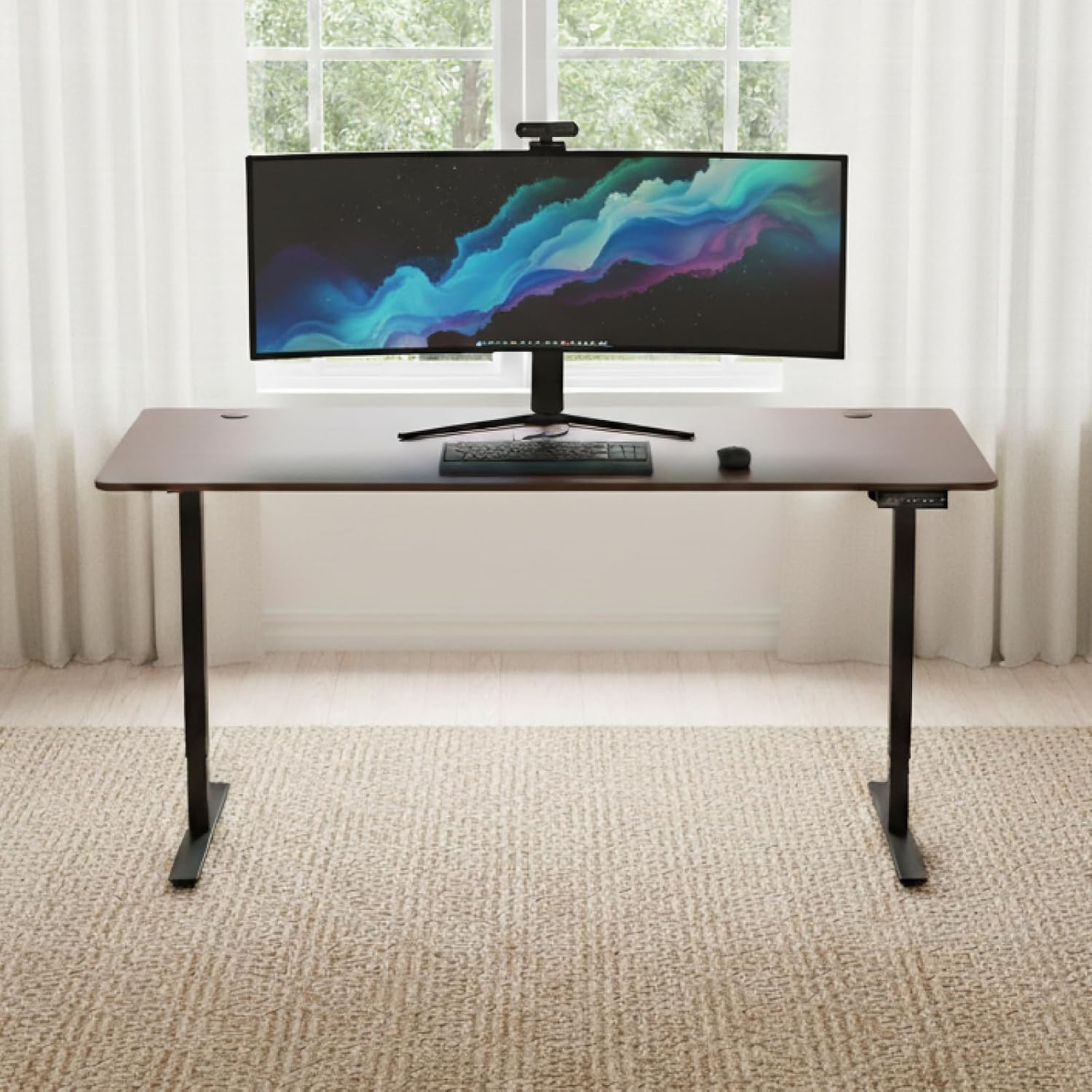 70.9 x 31.5" Electric Height Adjustable Sit-Stand Desk