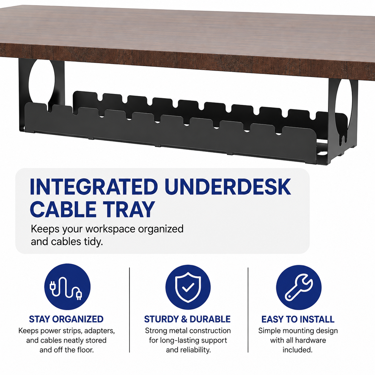 63 x 31.5 in Electric Height Adjustable Sit-Stand Desk
