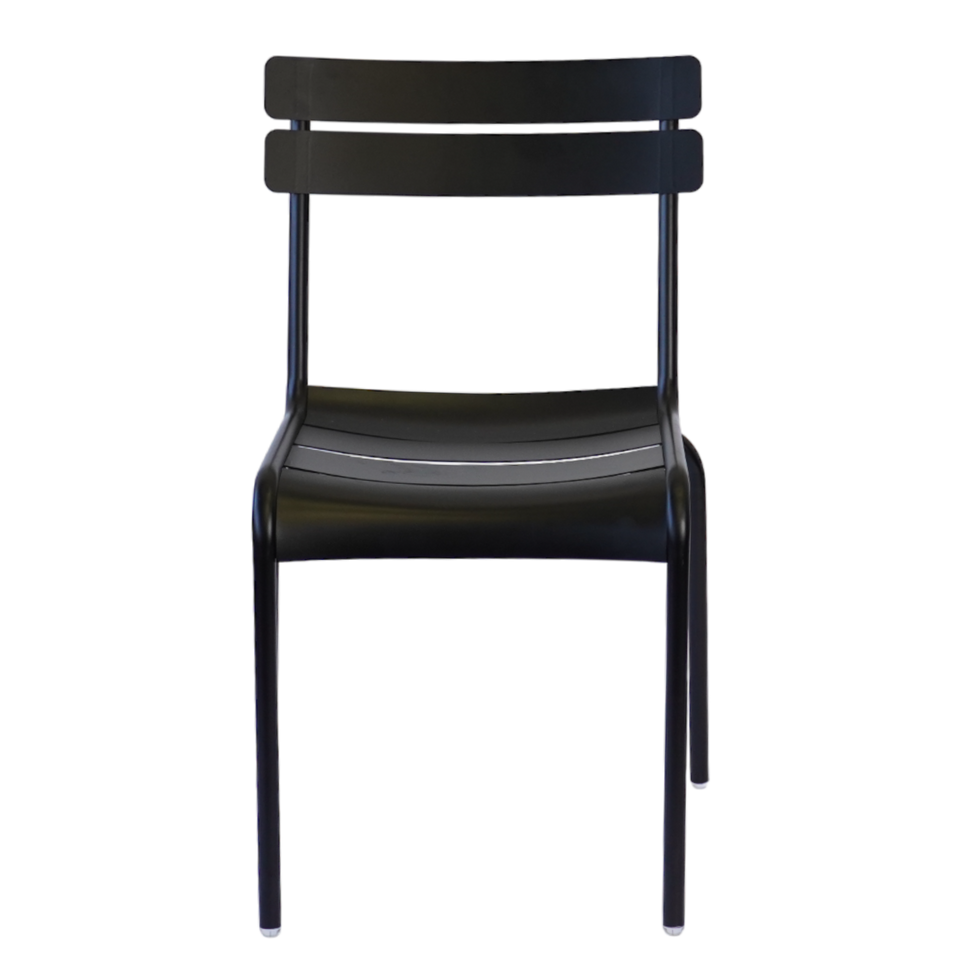 Black Metal Outdoor Dining Chair