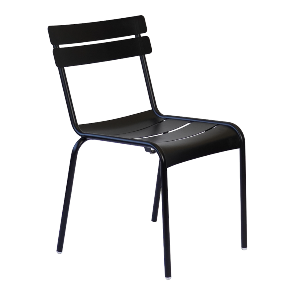 Black Metal Outdoor Dining Chair