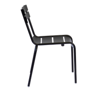 Black Metal Outdoor Dining Chair