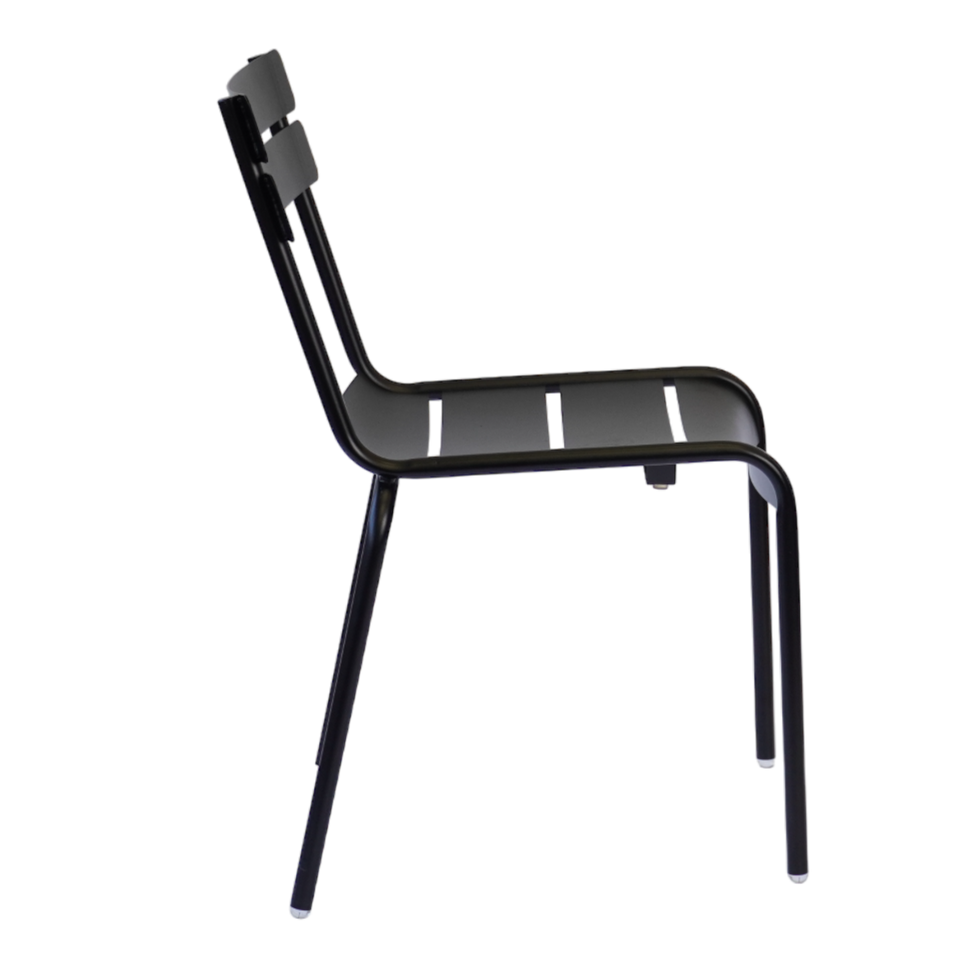 Black Metal Outdoor Dining Chair