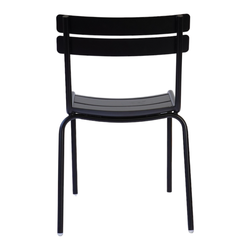 Black Metal Outdoor Dining Chair
