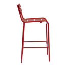 Switch Red Metal Outdoor Bar Height Chair 3 image