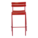 Switch Red Metal Outdoor Bar Height Chair 2 image