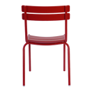 Switch Red Metal Outdoor Dining Chair 2 image