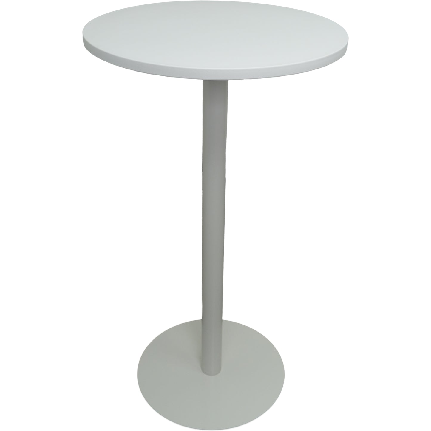 Modern White Round Bistro Table