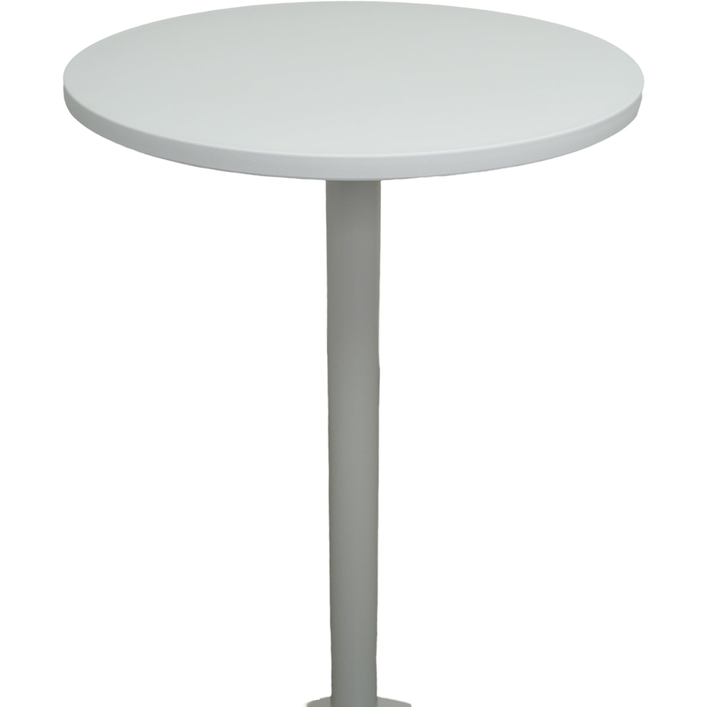 Modern White Round Bistro Table