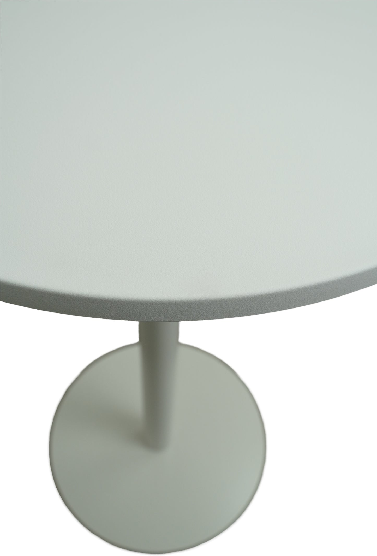 Modern White Round Bistro Table