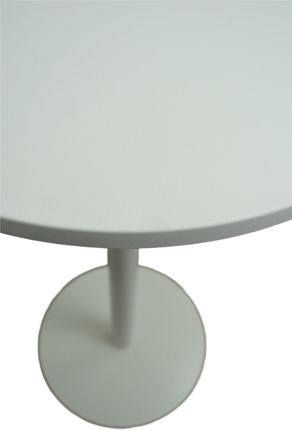 Modern White Round Bistro Table