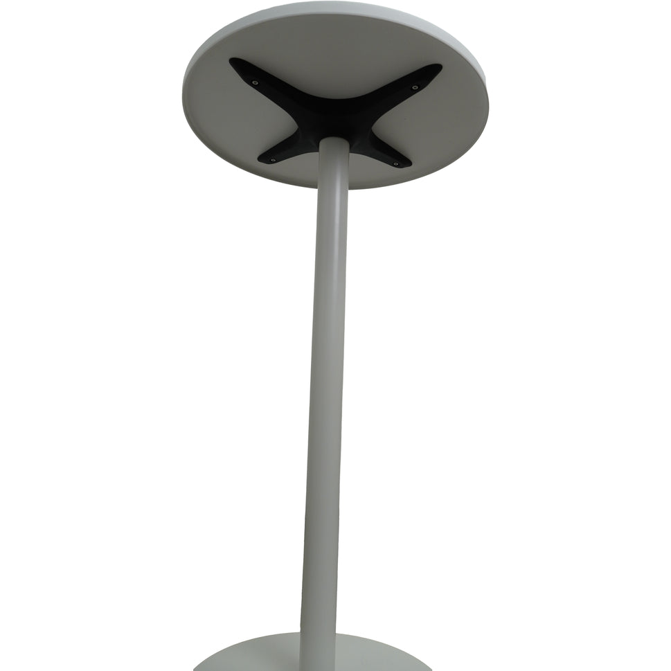 Modern White Round Bistro Table
