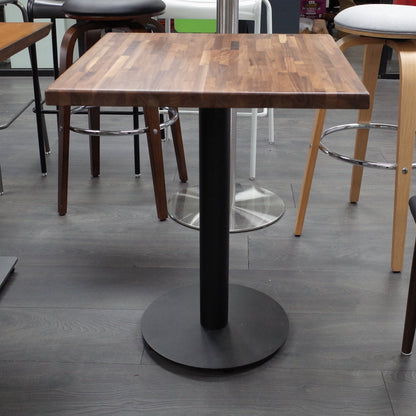 Solid Wood Dining Table with Base