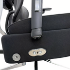Ergonomic Executive Massage Office Chair with Full Recline & USB Charging