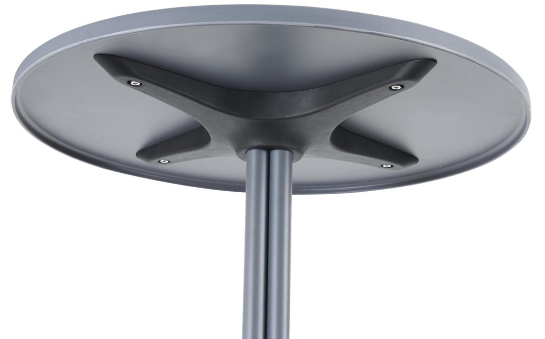 Modern Round Bistro Bar table Side table for Indoor and Outdoor Use (Diameter 23.5" height 41")