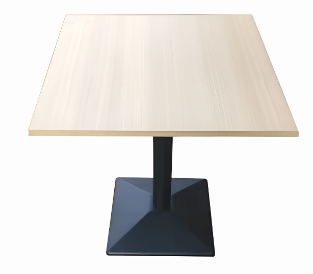 HPL Wood Dining Table with Base