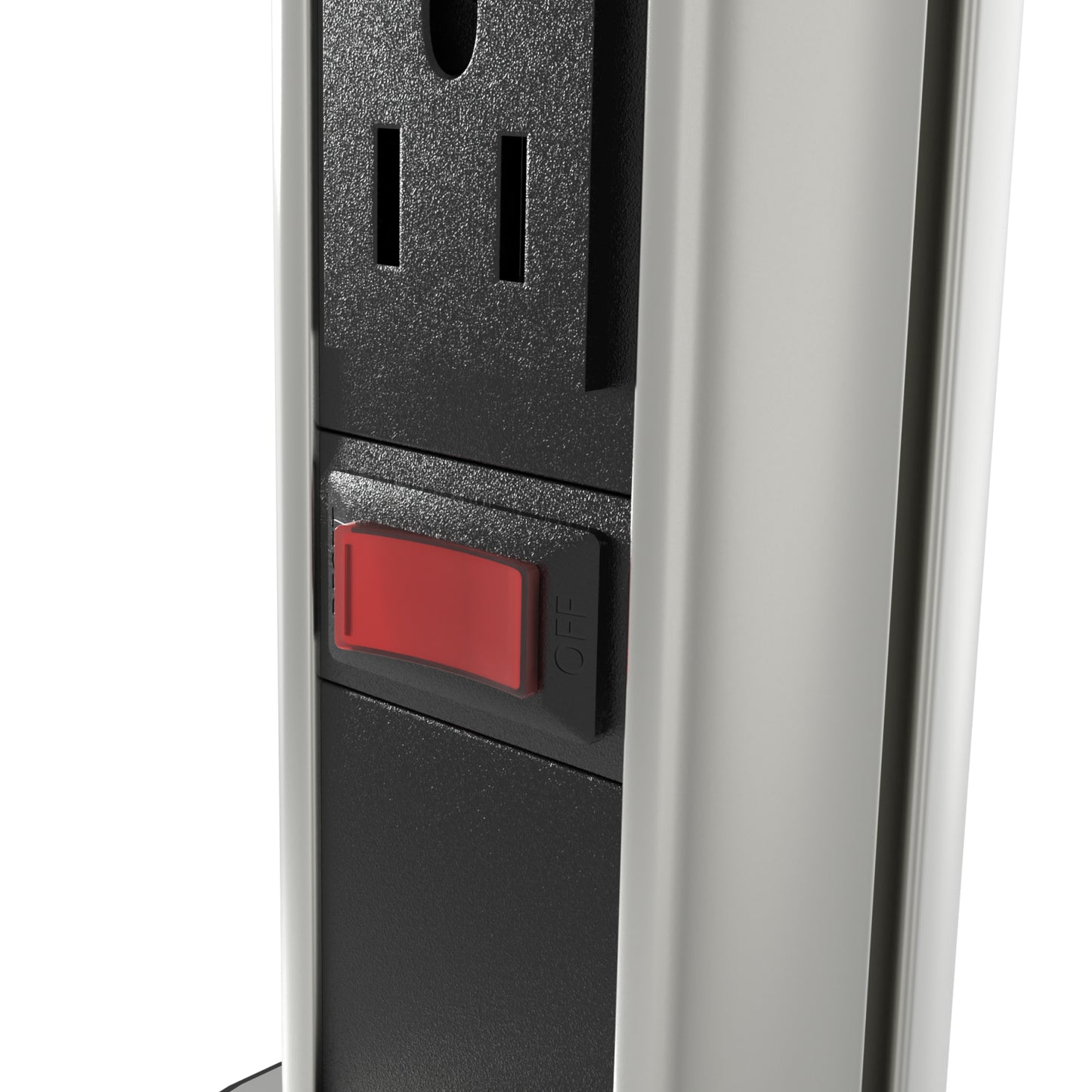 Desk-Inset Power Strip with Surge Protection