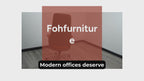 Brown Faux Leather Executive Chair