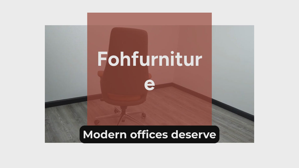 Brown Faux Leather Executive Chair