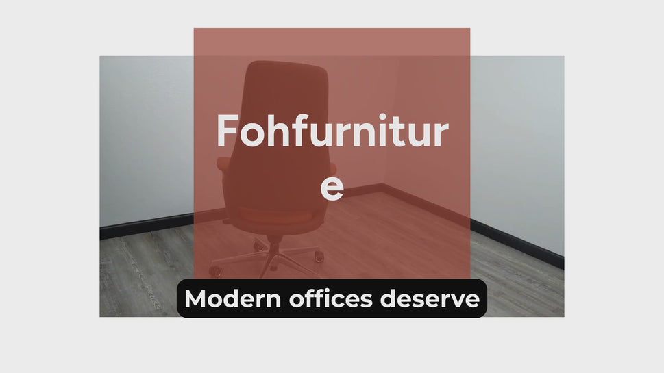 Brown Faux Leather Executive Chair