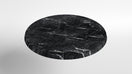 Switch Commercial-Grade Indoor &amp; Outdoor Table with Reinforced Stone-Composite Top: Round Black Marble-Like 4 image