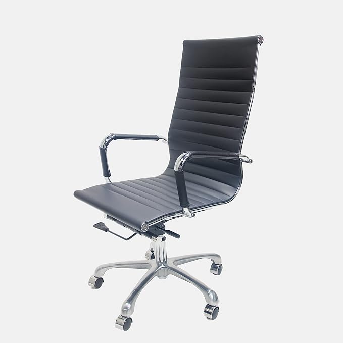 Set of High-Back Office Desk Chair Executive Conference Task Chair Adjustable Swivel Chair (10)